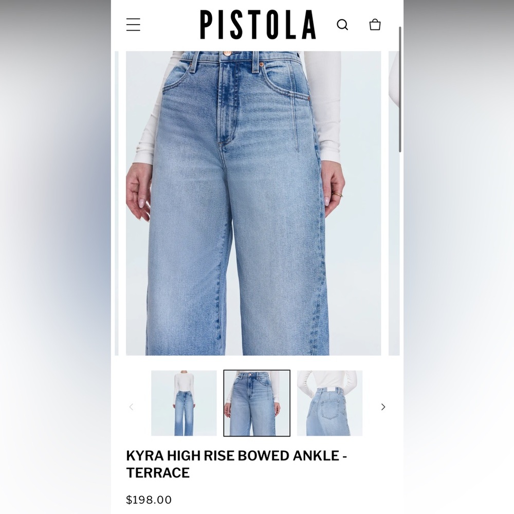 NWOT Pistola Jeans